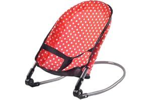 Abonda Baby Stroller for Dolls, Baby Doll Rocking Chair Dining Chair Pretend Play Toys, Lovely Immersive Role Play Toys, Boys, Girls