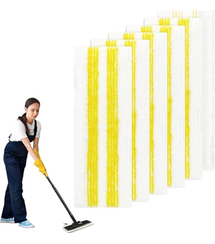 Panni Per Pulitore A Vapore Kärcher - Set 2 Panni Morbidi Per Pavimenti Delicati - Foto 5