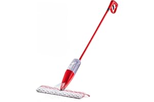 Vileda Spray & Clean Balai pulvérisateur avec réservoir pour nettoyage humide des carrelages, parquets et stratifiés