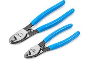 KATSU verktyg kabelskärare set 6 tum 150 mm och 8 tum 210 mm kraftig skärtång