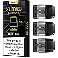 OXVA Xlim EZ Pods (0.6) - Top-Filling Snap Off Design, New Oxva Vape Pods for Oxva XLIM Pro, Xlim Vape Kit Xlim SE Xlim 2ml Cartridge Top Filling v3 Pod Pack of 3 - No Nicotine (0.6 EZ)
