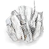 Farbe: geweißt / Größe ca.: Länge ca. 8-12cm / Menge: ca. 0,5kg im Netz / (ca. 15 Stück / Mengenangabe kann durch Größe nach oben und unten abweichen)