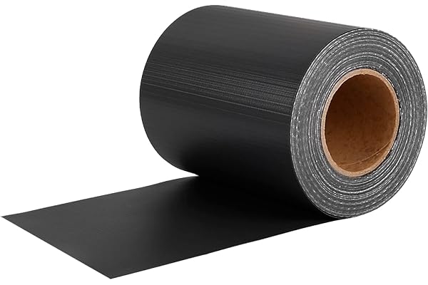 LARS360 35m x 19cm PVC Paravent Brise Vue visuelle Protection Vent Soleil Protection Résistant aux intempéries Lanière pour palissade Cloture Balcon, Couleur Anthracite