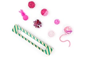 CutitiUU Juguete para Gatos, 7 Piezas Juguete Interactivo para Gatos De Interior, Juguete para Gatito para Aburrimiento, Ligeras Y Multicolores, Ideales para Gatitos Y Gatos Adultos
