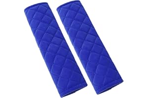 CHENGZI Universal-Sicherheitsgurt-Pads, weiche Komfort-Sicherheitsgurt-Schultergurt-Abdeckungen (Blau-A)