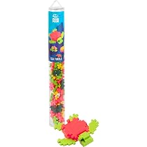 Tube Éléphant 100 pièces - Plus-Plus - Créatif 5-7 ans