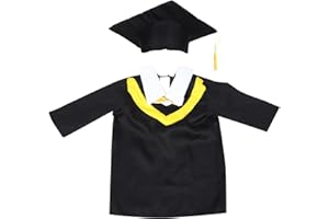 ABOOFAN Przedszkole Suknia Z Kapturem Zestaw Z Kapturem Szkoły Szkoła Szlafrok Zestaw Z Kapturem I Szlafrokiem Zestaw Z Frędzlami (84 x 52 cm)