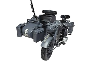 Italeri 7406 1:9 Zündapp KS 750-modelismo, maqueta, Hobby, Pegamento, Kit de plástico, sin Pintar, Color unvarnished