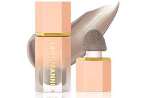 Erinde Liquid Contour, Built-in Sponge Tip Contour, Cream Contour Stick, Natural Liquid Bronzer for Face, Contour Wand, Cool Toned, Smooth Lightweight #02 Soft Tan