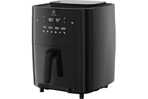 Air Fryer Serie 800 EAF7SB, Stek, grilla eller baka, Med ångfunktion, Laga nyttigare friterad mat, Kompakt design