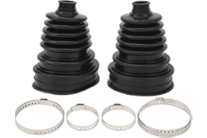 BOROCO Soufflet Cardan Universel,Silicone Universel CV Bateau Vitesse constante Arbre d'entraînement Couverture poussière Forte élasticité Outils Voiture