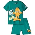 Nap Chief Kids Cotton Cartoon Character Co ord Set for Boys & Girls, T Shirt and Shorts for Casual Wear