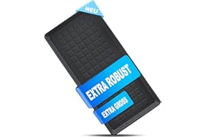 DECOBELLA Schuhabtropfschale | Schuhtablett Grau | Schuhablage, für Ihre schmutzigen Schuhe Abtropfschale | 70x35x3 cm Schuhwanne, Plastikwanne Flach