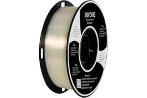 ERYONE PLA Filament 1.75 mm, Filament Pour Imprimante 3D PLA, 0,03 mm, 1 kg/Spule, Transparent