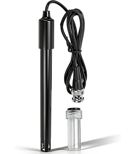 PH-Elektrode Sonde für PH-Messgeräte Meter (wartungsfrei, 2m Kabel) P