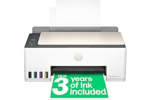 HP Smart Tank 5107 All in One Printer | Perfect for Home | Colour | Wireless | Print, Scan, Copy | Refillable | Includes up to 3 Years of Ink | Smart Buttons | Easy Setup | Reliable Wi-Fi