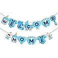 ZYOZIQUE Baby Boy Welcome Home Decoration Kit Banner For Baby Shower/Welcome Party/Birthday Party Supplies, Blue