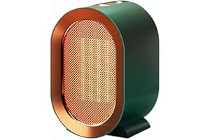 Heater Fan, FOME Small Portable Space Heaters High Power 1200W Fast Heating Ceramic Electric Heater,Two Speed Temperature,Quiet Tilt Protection Mini Desk Heaters for Indoor Office Desktop Home
