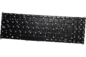 AKGIFT Teclado de Computadora Portátil Compatible para Acer Aspire 3 A315-42 A315-42G A315-54 A315-54G A315-55 A315-55G A315-22 A315-23 Español Sin Retroiluminación