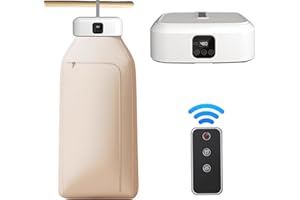 WINGFLY Sèche-linge électrique portable, 600W Séchoir à Air Chaud Pliable à Pompe à Chaleur, avec minuterie stérilisation UV, pour Convient pour les vêtements, sous-vêtements, vêtements de bébé