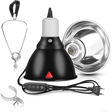 Kerbl Infraroodlamp rood (250 W, warmtelamp voor varken gevogelte, looptijd max. 5000 uur, lampvoet E27, stallamp) 22245