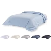 Todocama Microfibre Duvet Cover for Extra Soft Touch Duvet (Light Blue &ndash; Bed 135/140/150-220 x 220 cm).