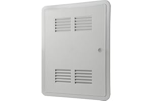 LA VENTILAZIONE La Ventilation sig3040g-y upmann Trappe d'inspection gaz en aBS, Gris, 335 x 435 mm