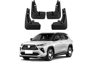UZAM 4Pcs Car Mud Flaps for Toyota Yaris Cross GR 2023, Automotive Custom Front Rear Mudguards Splashproof Waterproof Protects Accessories