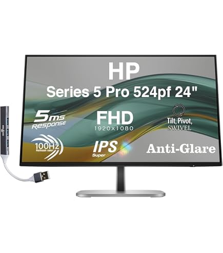 HP EliteDisplay E273q 27-Inch Screen LED-Lit Monitor Black/Silver