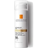 La Roche Posay - Gel-Crema Protector Antiedad, Fotocorrector de Uso Diario con SPF50, Corrige Arrugas y Manchas, Mejora la El