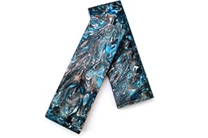 Aibote 1 Paire de Couteaux en Résine Colorée Poignée échelles Dalles Couteaux Matériel de Bricolage Personnalisé pour Lames Vierges Fabrication de Bijoux(A,120x40x8mm)