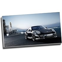 ZXMKH Affiches Applicable à Porsche 911 GT2 Toile Peinture à
