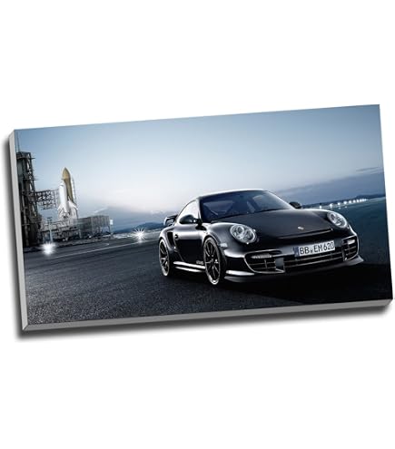 Poster Porsche 911 Dekomundo - Toile, Image Encadrée Ou Poster 50x70cm - Design Exclusif