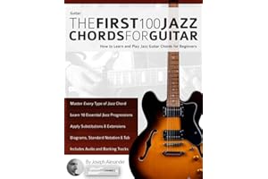 Guitar: The First 100 Jazz Chords for Guitar: How to Learn and Play Jazz Guitar Chords for Beginners