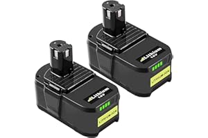 Kengdor 2 Paquetes 18V 5.5 Ah Reemplazo para Ryobi One + P108 P107 P122 P104 P102 P103 para Ryobi 18V Batería RB18L50 RB18L25 RB18L15 RB18L13 con Indicador LED Herramientas eléctricas inalámbricas