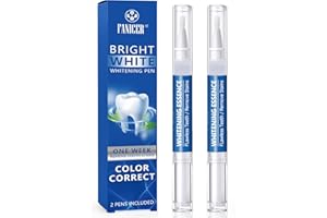 YAGASPANTERY 2 Pezzi Penna Sbiancante Denti, Penna Teeth Whitening,Cura Sbiancamento de Denti, Kit Sbiancamento Dentale, Sbiancare i Denti Velocemente,Efficace Rimozione Delle Macchie, Sorriso Più Bianco
