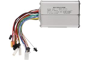minifinker Contrôleur de Scooter électrique, contrôleur de Moteur sans balais 48V 20A Boîtier métallique fiable Simple Stable Sensible pour KUGOO M4 Pro Type à 2 Roues