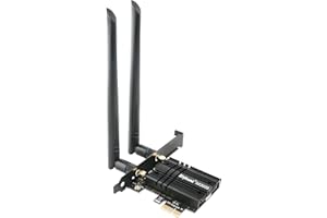 ‎ZIYITUOD WLAN Karte PCIe WiFi 6 Bluetooth 5.2, Intel WiFi 6 AX200, Bis zu 3000Mbit/s PCIe WiFi 6 Karte, 5G/2.4G WLAN Netzwerkkart für PC Windows 11/10(64bit)