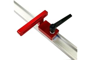 3DTENGKIT Führungsschiene Stop Für T-Nut T-Tracks,30 Rutschen T-Schienen Gehrung Spurstopper,T-Nut Mitre Track Stop,Rutschenstopper für Holzbearbeitung