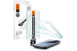Spigen EZ Fit Pro Skärmskydd [2P] för Google Pixel 11 Pro XL | 10H+ Hårdhet, enkelt installationskit, skalvänlig, ultra-trans