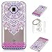 Produktbild Hülle Galaxy J3 2016 (5,0 Zoll) Hülle,TPU Case Schutzhülle Silikon Case,Niedliche Cartoon Malerei Durchsichtige TPU Bumper Handy Tasche Case Cover Etui für Galaxy J3 2016 J310 + Schlüsselanhänger (O) (10)