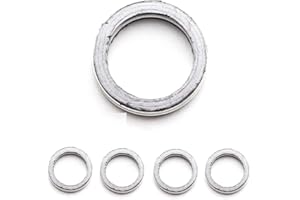 AREA1 5x Auspuffdichtung kompatibel mit Benzhou YY50QT-26A/31/37/4/6D/6E (30x23x4mm) / kompatibel mit Kymco DJ 50 S, Filly, Like, Yager GT (30x23x4mm)