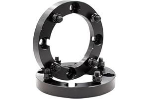 Wheel Accessories Parts 2 Pcs ATV UTV Wheel Spacers 4 on 156mm 4x156mm 1.00" Thick 3/8" Thread Stud 130mm Hub Fits Arctic Cat | Polaris | Textron