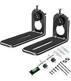 Suptek Soundbar Wall Mount, Speaker Wall Mount, 1 Pair Speaker Stands Dual Speaker Bracket For Heavy Center Channel Speakers Splk201 Black