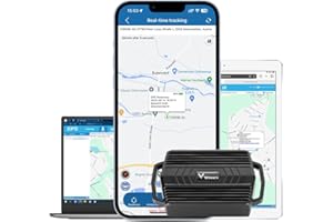 HANGANG GPS Tracker, leistungsstarke magnetische GPS Ortung Echtzeit Diebstahlsicherung 3000mah GPS Ortung für Fahrzeug Wohnmobil Ortung
