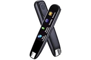 JOJOCY Scan Translator Pen, Penna Touch Screen Intelligente da 2,2 Pollici, Lettore di scansione Digitale con 112 Lingue, Penna di Registrazione per Dizionario di traduzione Offline