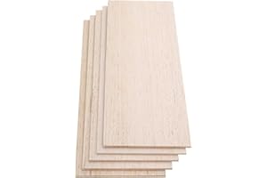 CCChaRLes 310X100Mm 5 Pcs Balsa Feuille De Bois 7 Épaisseur Léger Plaque En Bois Pour Bricolage Avion Bateau Maison Navire Modèle - 2.0mm