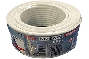 K121EW-25 Fte Maximal Câble TV pour numérique terrestre et satellite 5 mm 25 m