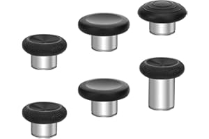 EEEKit Thumbsticks de Metal, 6 en 1 Empuñadura Magnética Intercambiable Joysticks de Reemplazo Repuestos para Xbox One Elite Series 2 Controller