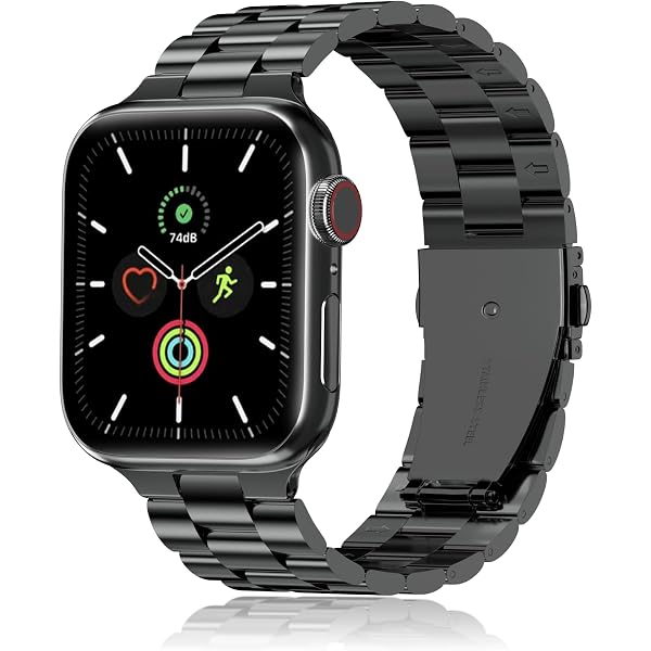 Apple Watch Series 6 Aluminiumgehäuse Space Grau mit Schwarz 